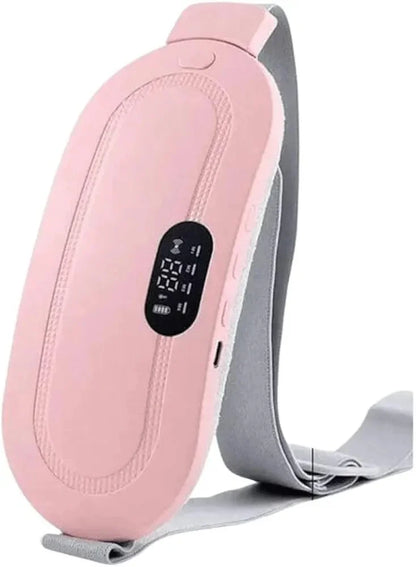 Wireless Heating & Massage Belt for Women | USB Rechargeable | 3 Heat & 3 Massage Modes