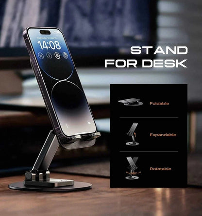 360° Rotatable Foldable Mobile Phone Stand